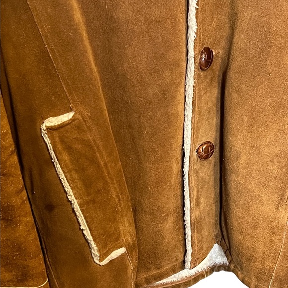 Vintage Suede Montgomery Ward Barn Jacket - Picture 2 of 9